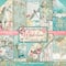 Stamperia Wonderland Double-Sided Paper Pad, 12'' x 12''